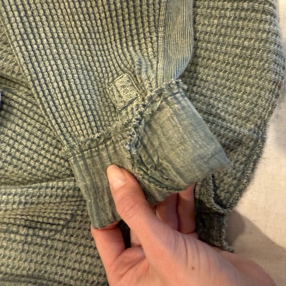 FP One Cropped Scout Jacket - Washed Army - Picture 8 of 10